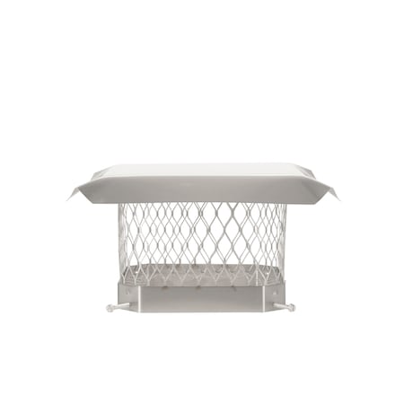 Hy-C HY-C Shelter various in. Galvanized Stainless Steel Chimney Cover SCSS99